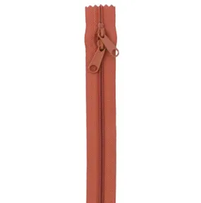 30" Handbag Zipper- Redwood