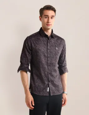 Abstract Regular Fit Shirt