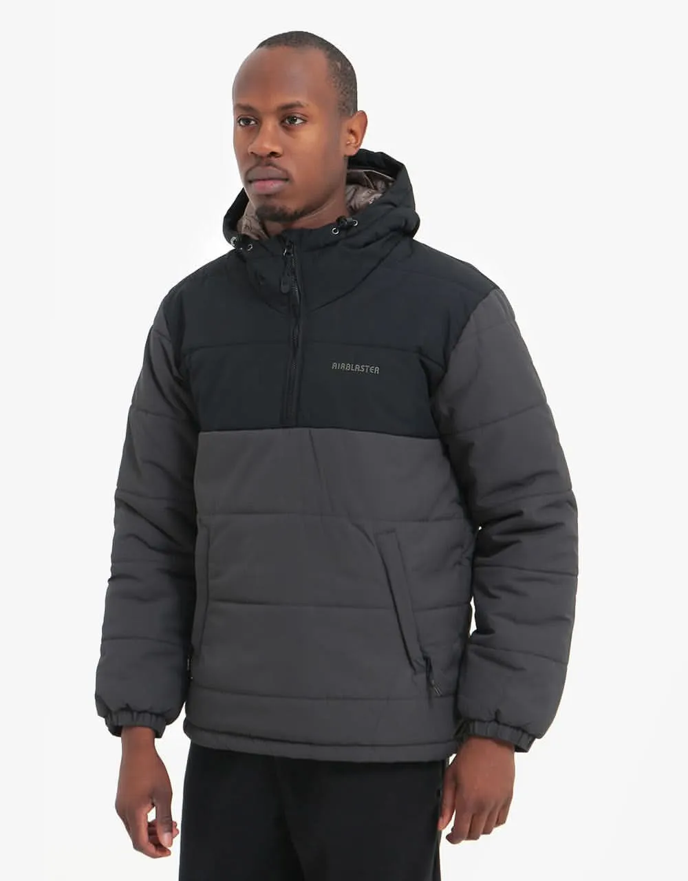 Airblaster Puffin DWR Pullover - Vintage Black