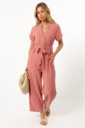 Archie Jumpsuit - Pink