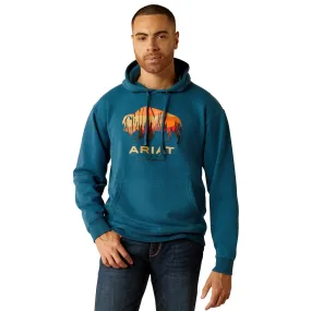 Ariat Mens Bison Plains Hoodie