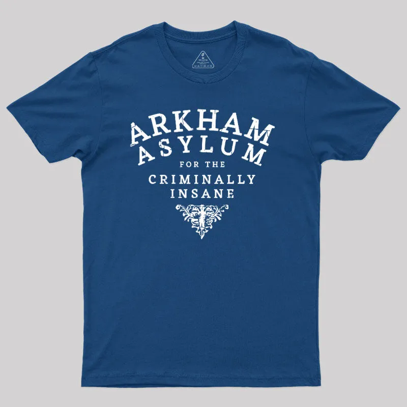 Arkham Asylum Hospital Geek T-Shirt