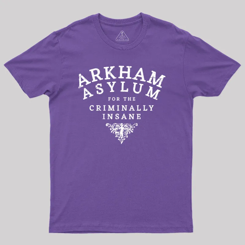 Arkham Asylum Hospital Geek T-Shirt