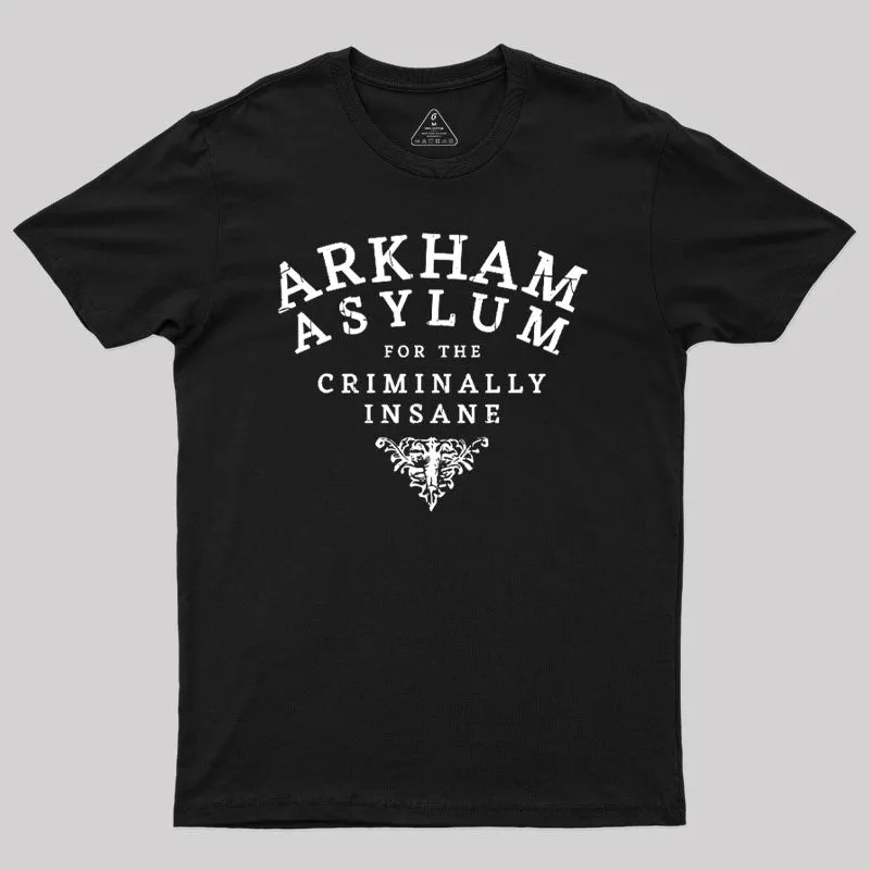 Arkham Asylum Hospital Geek T-Shirt