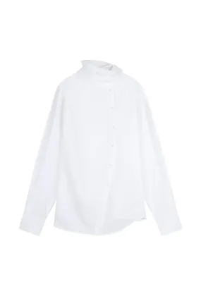 Asymmetric Collar Shirt