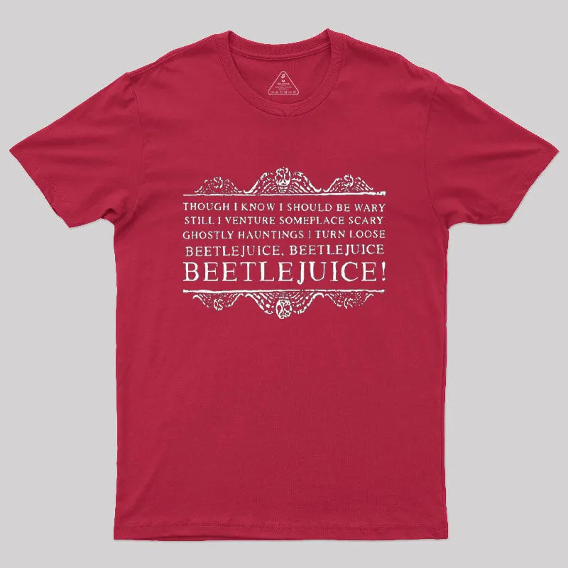 Beetlejuice Invocation T-Shirt