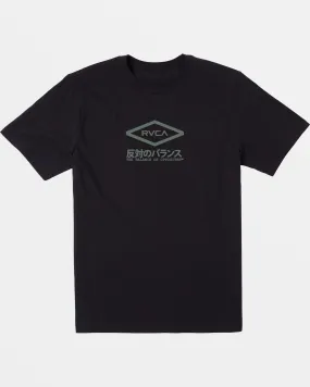 Boys Stackhouse Tee - Black