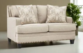 Claredon Linen Sofa and Loveseat