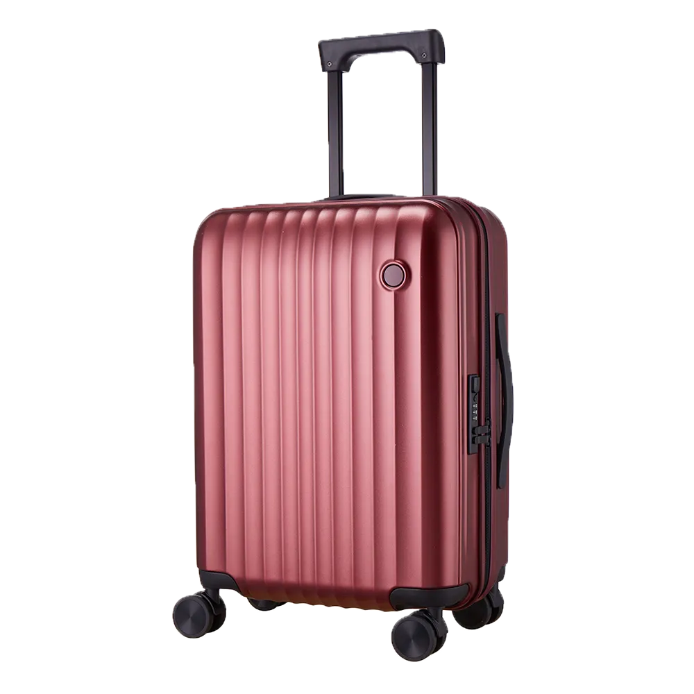 Claxton Zipper Spinner Hardshell Luggage 20" Carry-on