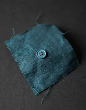 Cotton Button from Merchant & Mills, 15mm Mid Teal