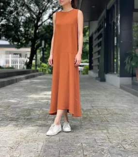 Donoma Dress in Caramel