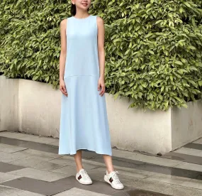 Donoma Dress in Powder Blue