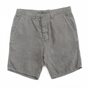 Palm Springs Light Grey Linen Shorts