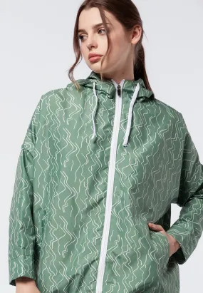 Printed Water Repellent Track Jacket