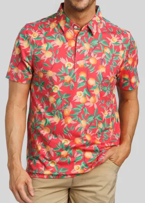 "That's A Peach, Hon" Men's Polo