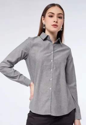 Regular Fit Long Sleeve Blouse